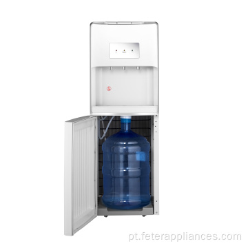 Dispensador de água de resfriamento do compressor de carregamento de fundo grande com 3 torneiras